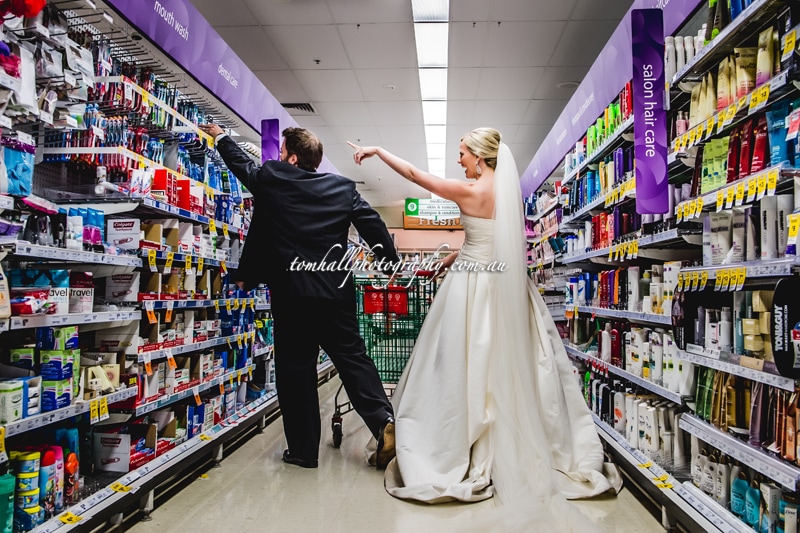 Supermarket Wedding Photos